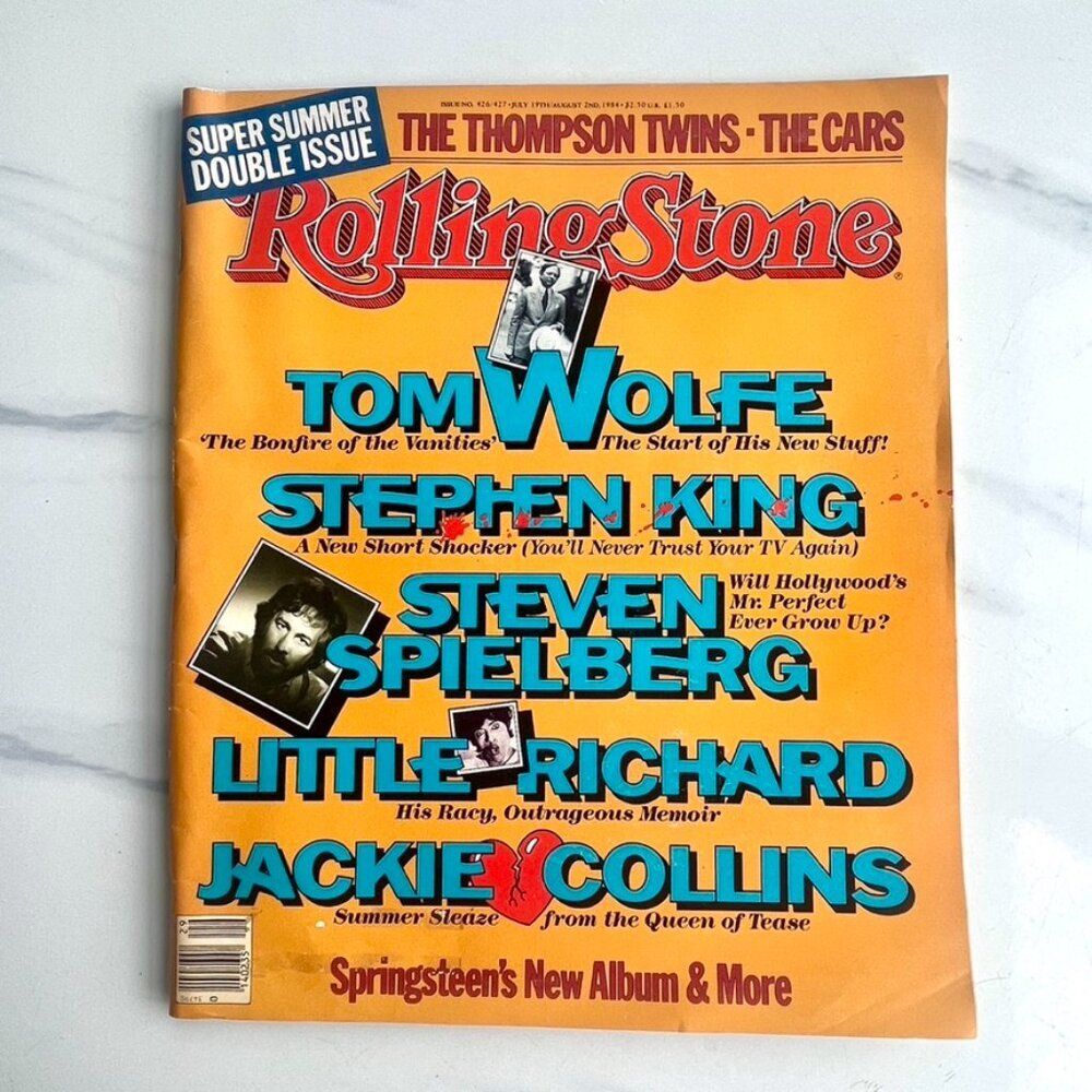 Super Summer Double Issue - Vintage 80's Rolling Stone Magazine 1984- #426/427